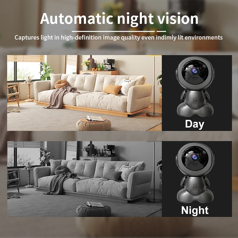 8MP Wifi Surveillance Robot Ca - Home Security Robot ulasan dan harga