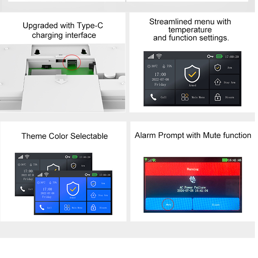 PGST107 4G Tuya smart home Ala - Sim Gsm Alarm ulasan dan harga