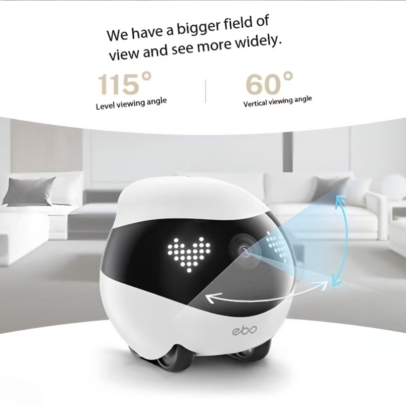 Enabot EBO AIR 2 Companion Rob - Home Security Robot ulasan dan harga