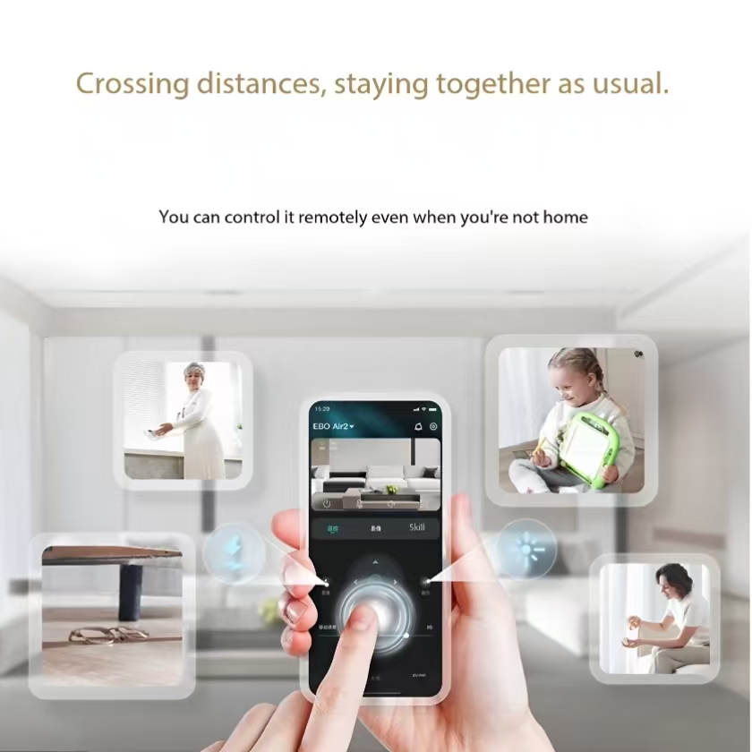 Enabot EBO AIR 2 Companion Rob - Home Security Robot ulasan dan harga