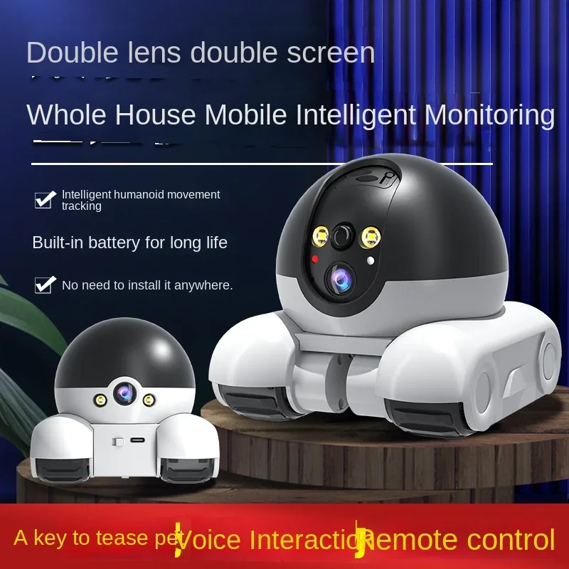 2MP IP Camera 5G WiFi Smart Ho - Home Security Robot ulasan dan harga