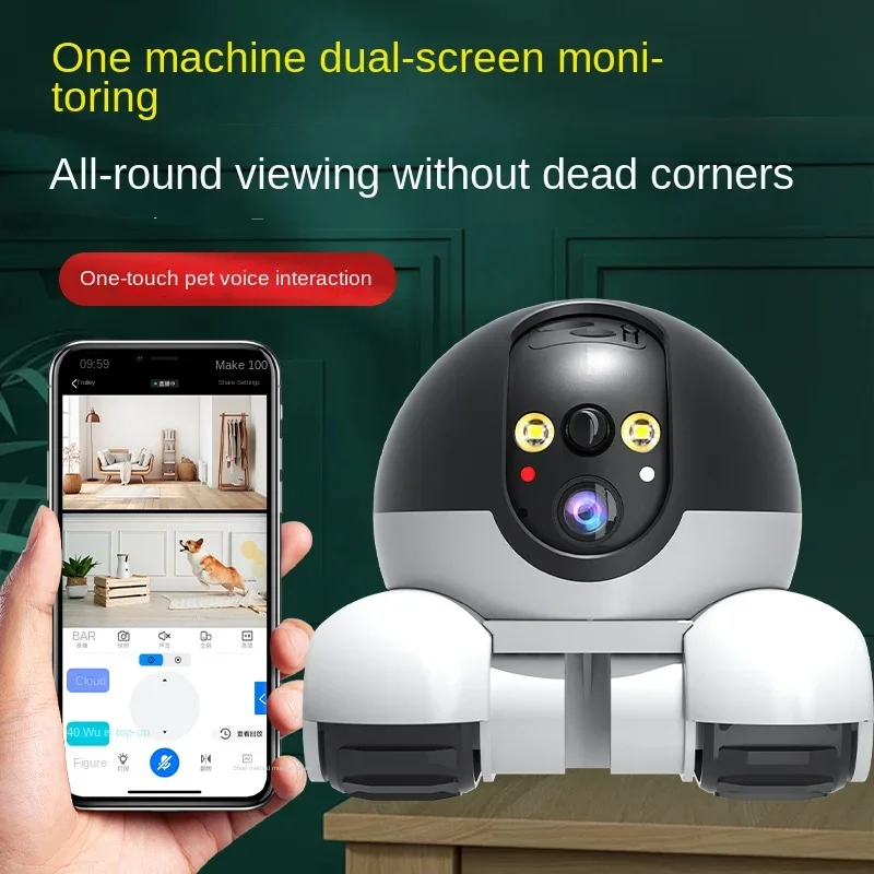2MP IP Camera 5G WiFi Smart Ho - Home Security Robot ulasan dan harga