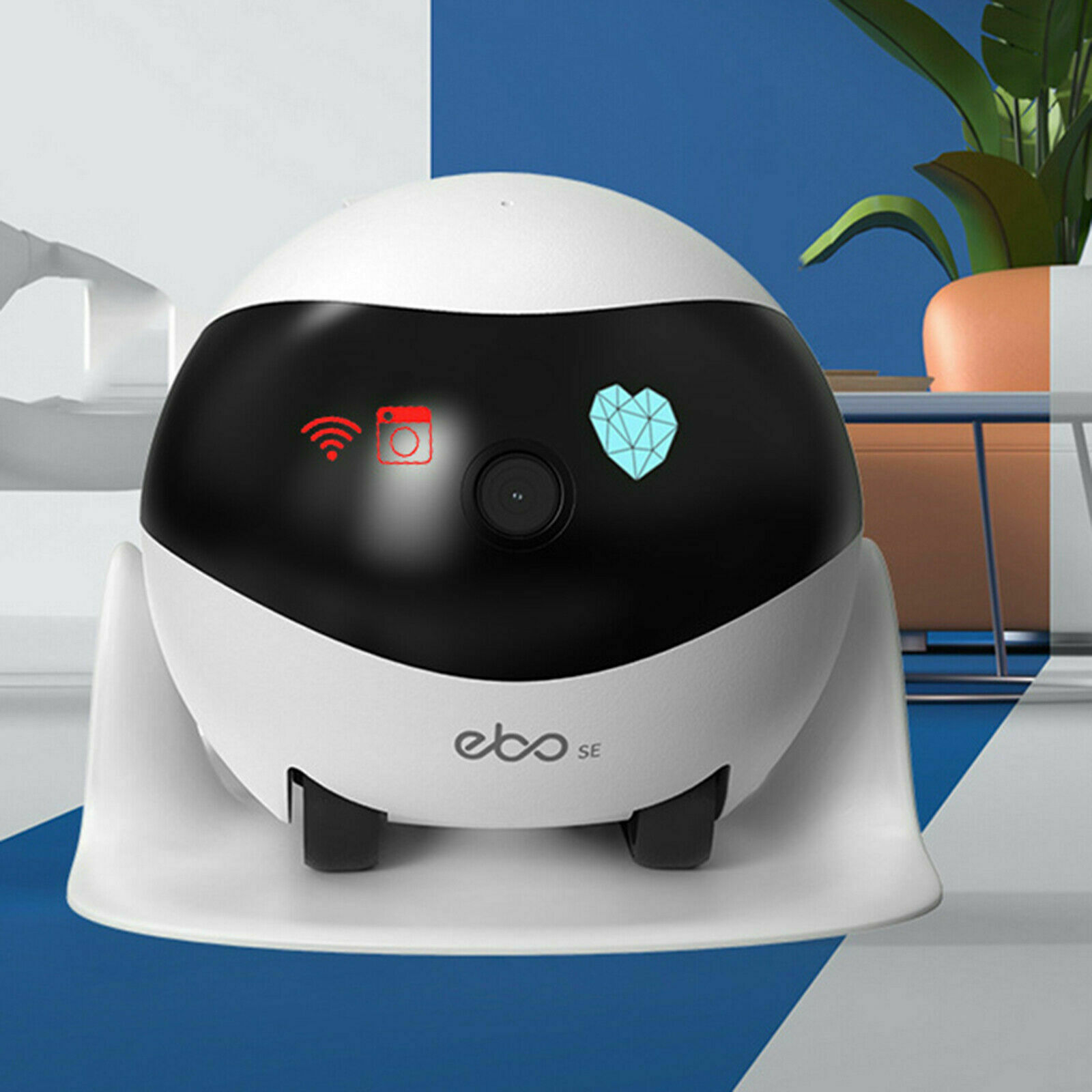 EBO SE Smart Home Robot Compan - Home Security Robot ulasan dan harga