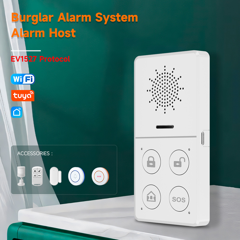Tuya Wifi Smart Alarm System 4 - Sim Gsm Alarm ulasan dan harga