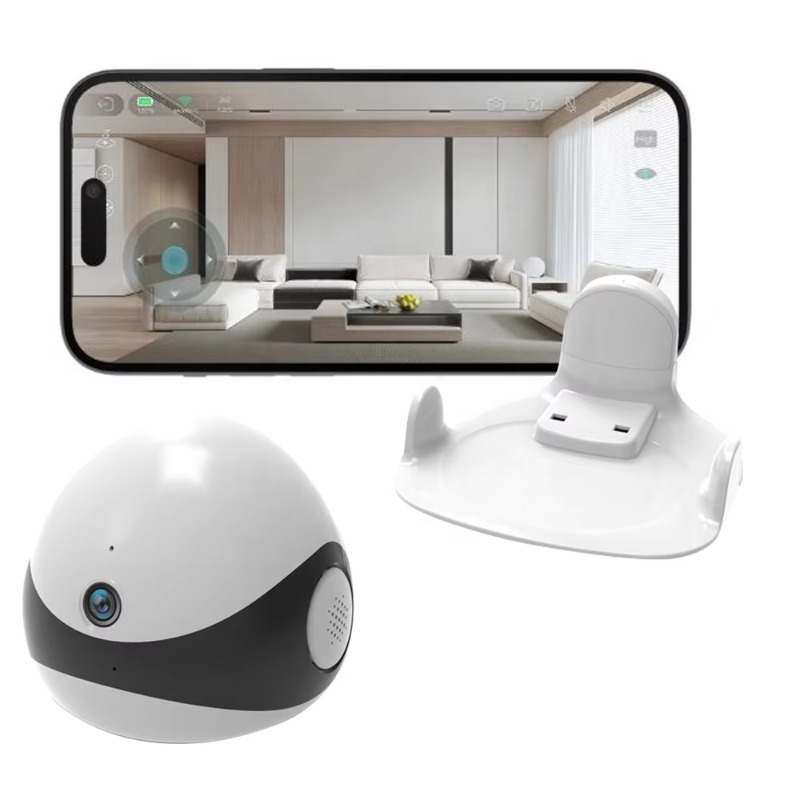 Wireless 2K HD Mobile Pet Comp - Home Security Robot ulasan dan harga