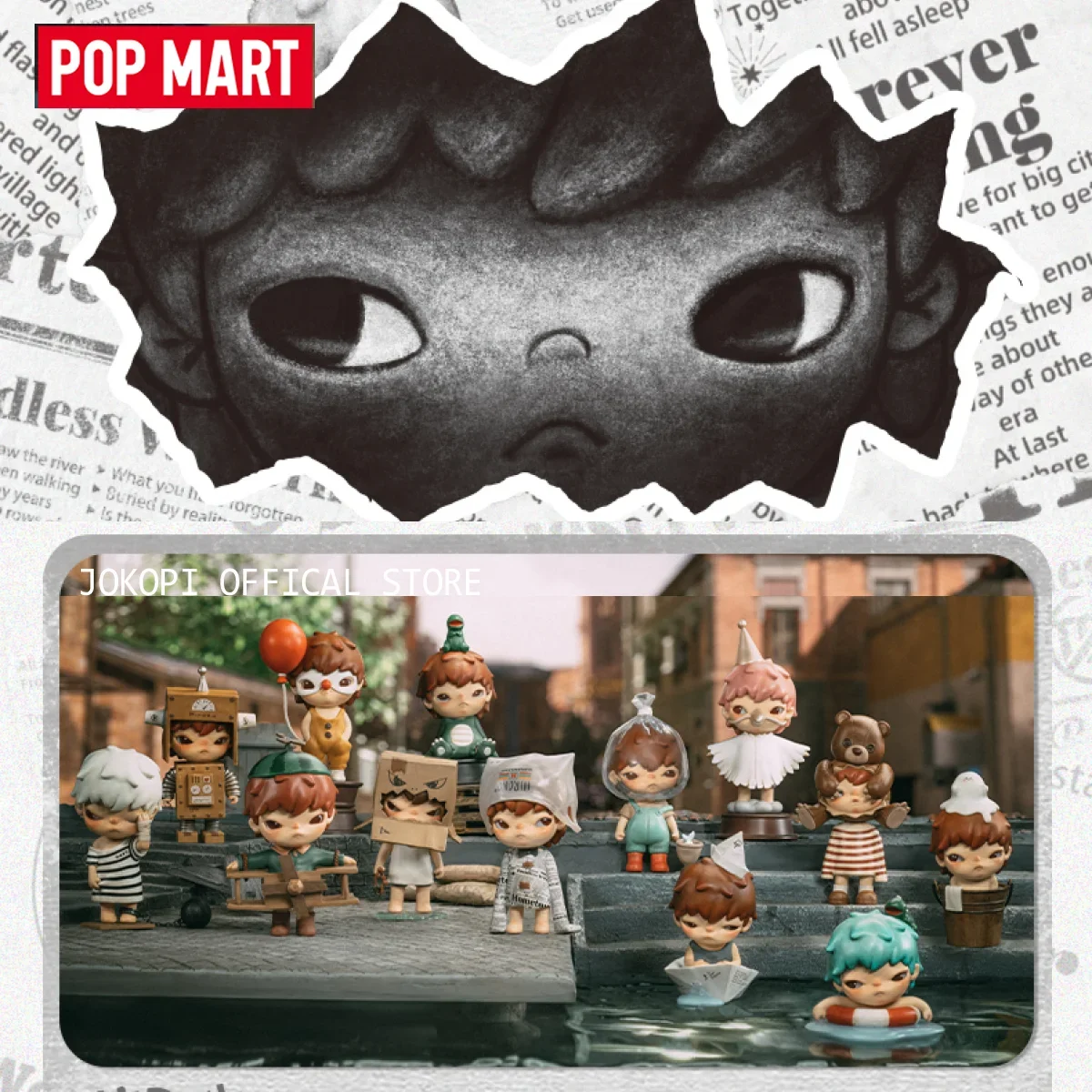 POPMART HIRONO Little Mischief - Home Security Box ulasan dan harga