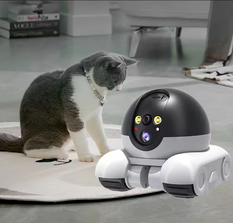 Wireless Dual Lens Robot Camer - Home Security Robot ulasan dan harga