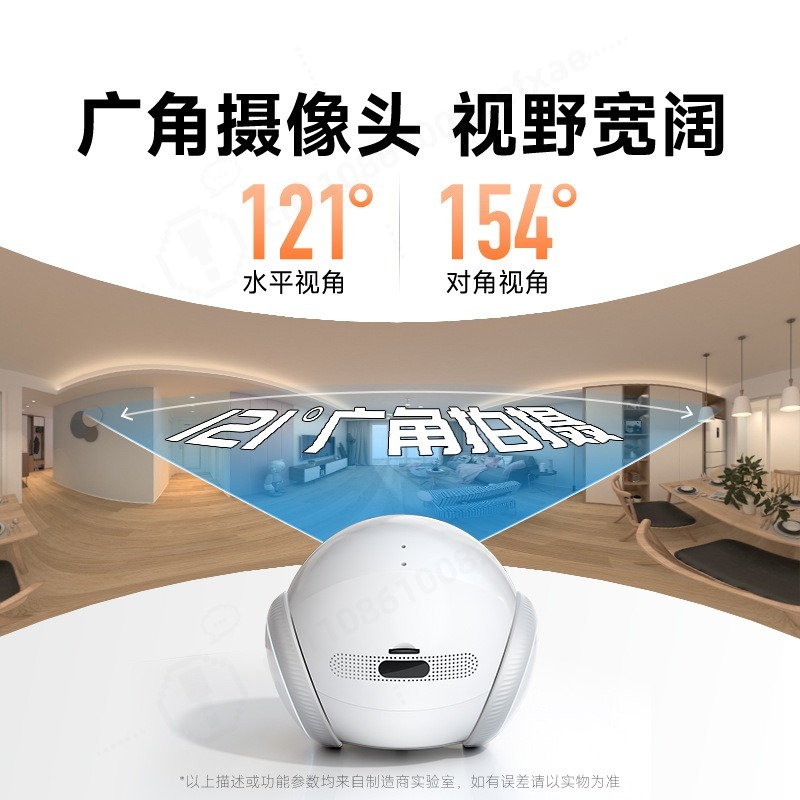 AI Moving Pet Robot Camera Dua - Home Security Robot ulasan dan harga