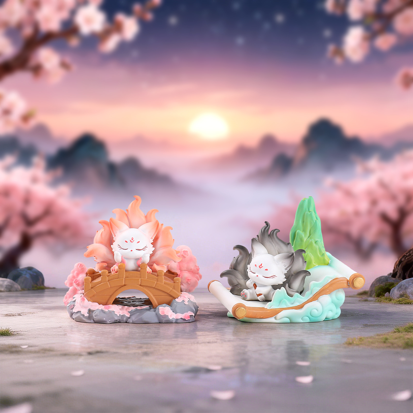 Nine-Tailed Fox Blind Box Chin - Home Security Box ulasan dan harga