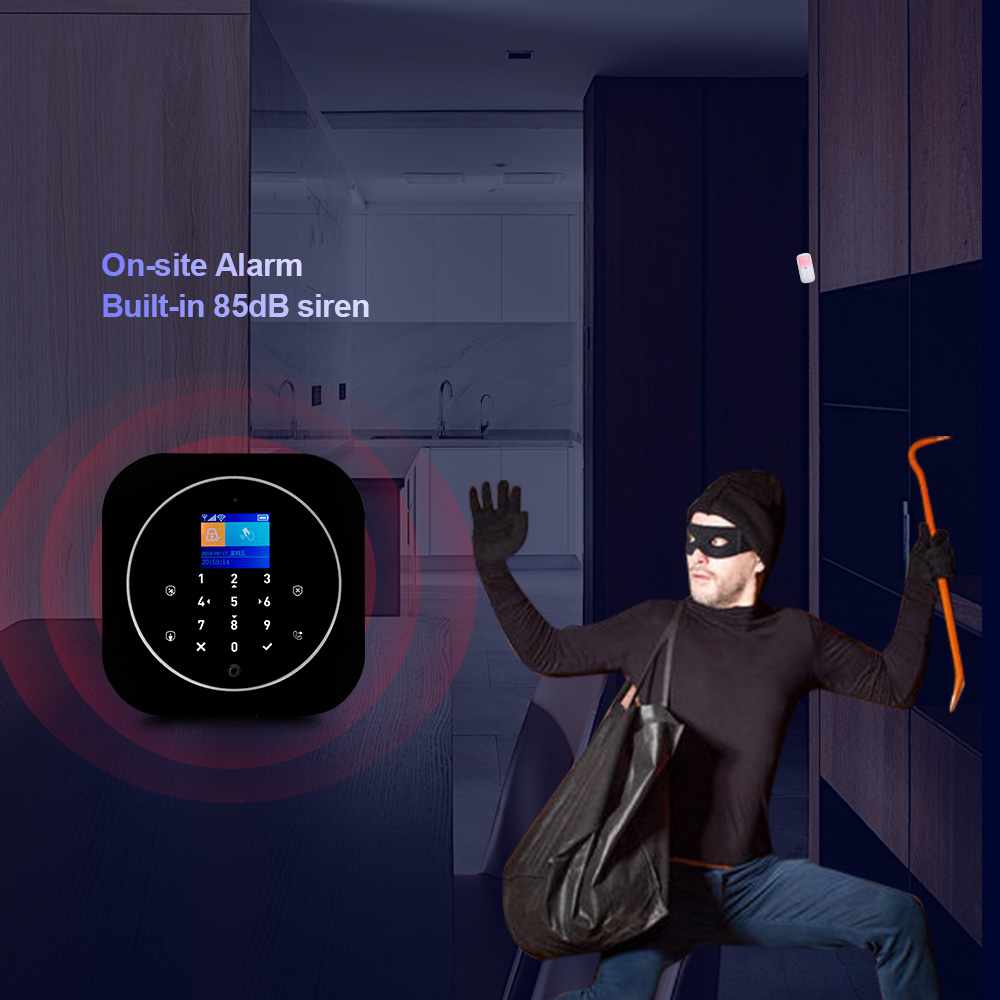 KERUI G12 Wireless Tuya Home A - Sim Gsm Alarm ulasan dan harga