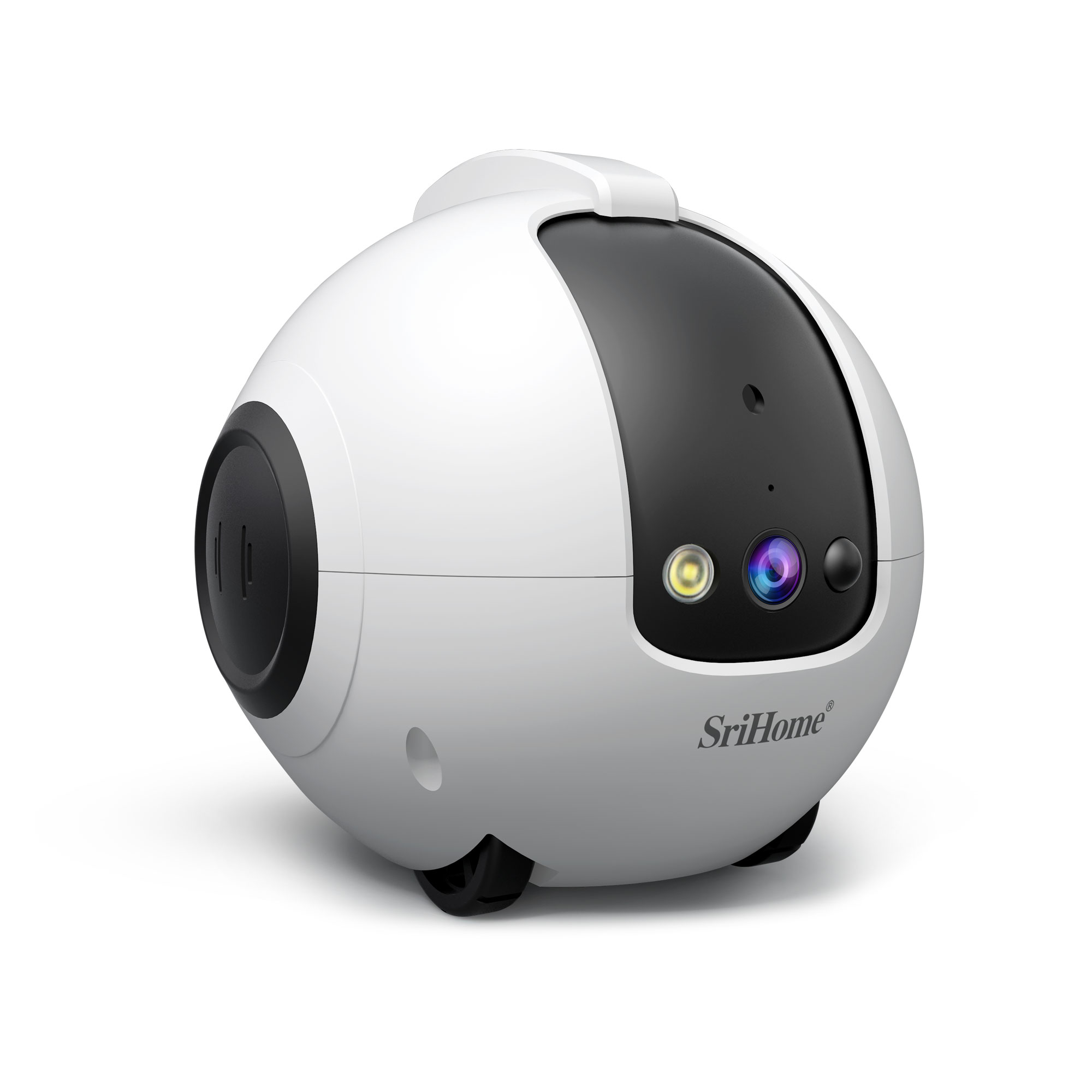 4MP Srihome APP Mobile Guard R - Home Security Robot ulasan dan harga