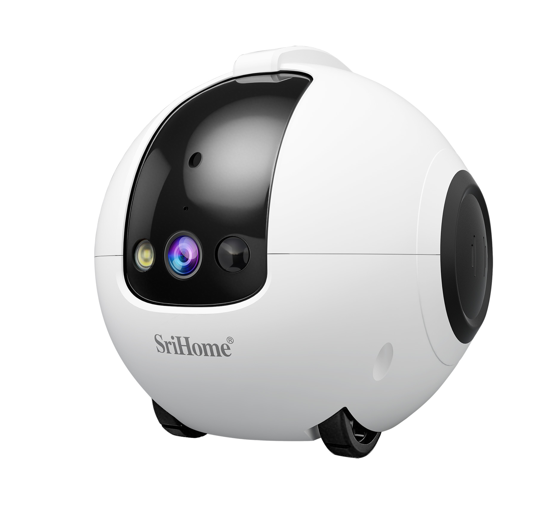 4MP Srihome APP Mobile Guard R - Home Security Robot ulasan dan harga