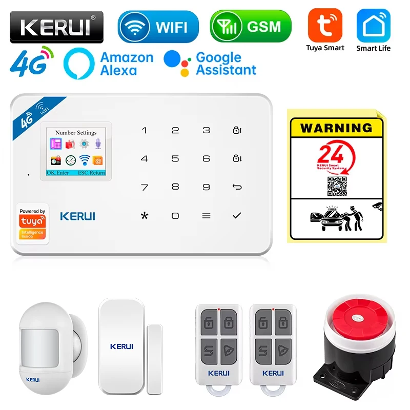 KERUI Security Alarm System Ki - Sim Gsm Alarm ulasan dan harga