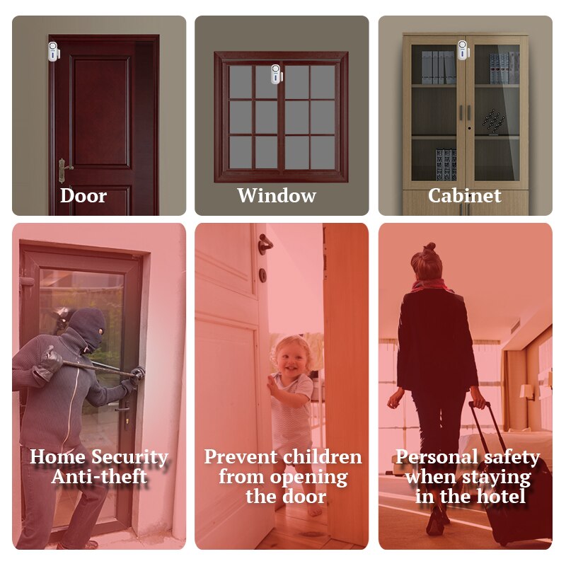 KERUI 120DB Wireless Door/Wind - Sim Gsm Alarm ulasan dan harga