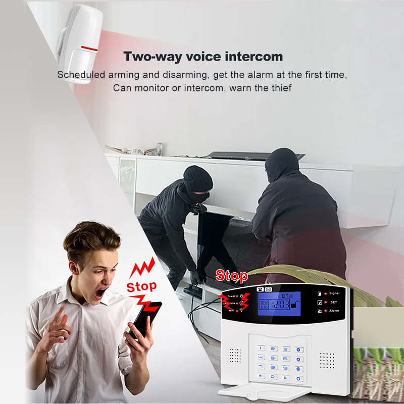 DYGSM Tuya Smart 4G+Wifi Home  - Sim Gsm Alarm ulasan dan harga