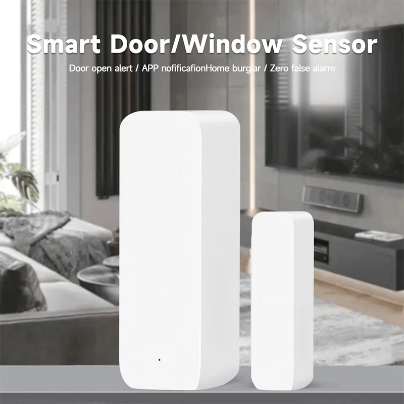 Tuya WiFi Smart Door Sensor Do - Sim Gsm Alarm ulasan dan harga