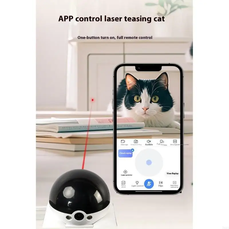 360 Degree Rotating Pet Camera - Home Security Robot ulasan dan harga